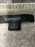 Express 100% Lambswool Gray Wool Pullover Sweater Size S - photo 7