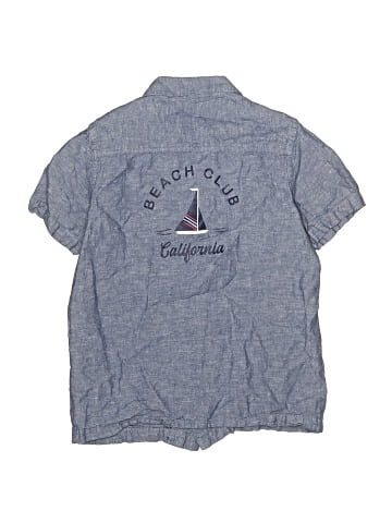 Janie and Jack Short Sleeve Button-Down Shirt (view 2)