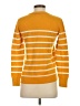 Gap 100% Cotton Stripes Yellow Pullover Sweater Size XS - photo 2