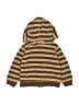 Carter's 100% Cotton Stripes Brown Zip Up Hoodie 9-12 MO / 12 MO - photo 2