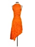 Elliatt 100% Viscose Orange Cocktail Dress Size XS - photo 2