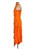 Elliatt 100% Viscose Orange Cocktail Dress Size XS - photo 5