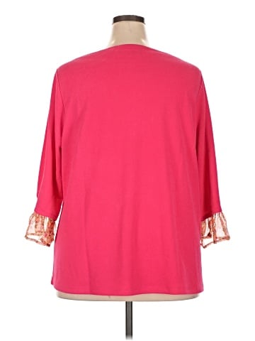Isaac Mizrahi LIVE! 3/4 Sleeve Top (view 2)