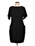 Mossimo Solid Black Casual Dress Size L - photo 1