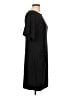 Mossimo Solid Black Casual Dress Size L - photo 4