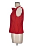 Sag Harbor 100% Polyester Red Sleeveless Blouse Size 10 - photo 5