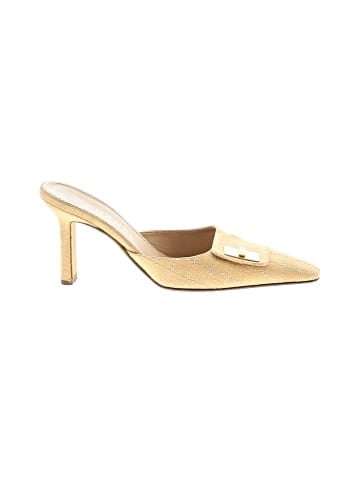 Chanel Vintage Quilted Fabric Mules (view 1)