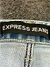 Express Jeans Blue Denim Shorts Size 6 - photo 3