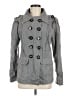Deletta Gray Wool Coat Size M - photo 1