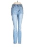 No Boundaries Hearts Blue Jeans Size 6 - photo 1