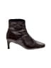 MNG Burgundy Ankle Boots Size EU 38 - photo 1