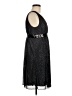Eyeshadow 100% Polyester Stars Black Cocktail Dress Size 7 - photo 4