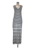 Splendid Stripes Silver Gray Casual Dress Size M - photo 1