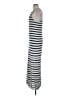 Splendid Stripes Silver Gray Casual Dress Size M - photo 5