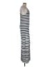 Splendid Stripes Silver Gray Casual Dress Size M - photo 4