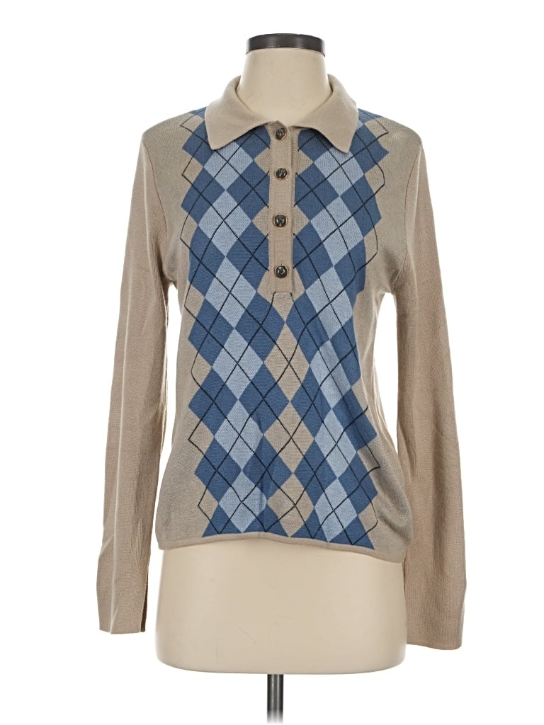 Pre-owned Bcbg Pullover Sweater In Tan