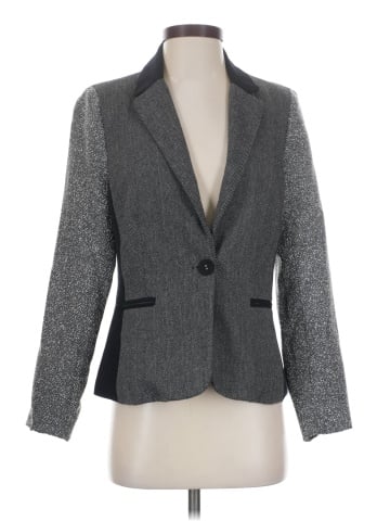 Black Rivet Blazer (view 1)