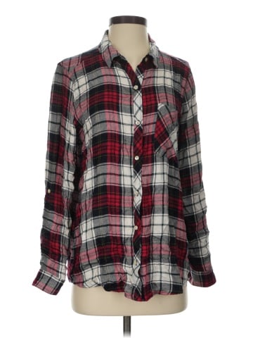 Staccato Long Sleeve Button-Down Shirt (view 1)