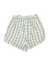 Vila 100% Viscose Print Ivory Shorts Size S - photo 2
