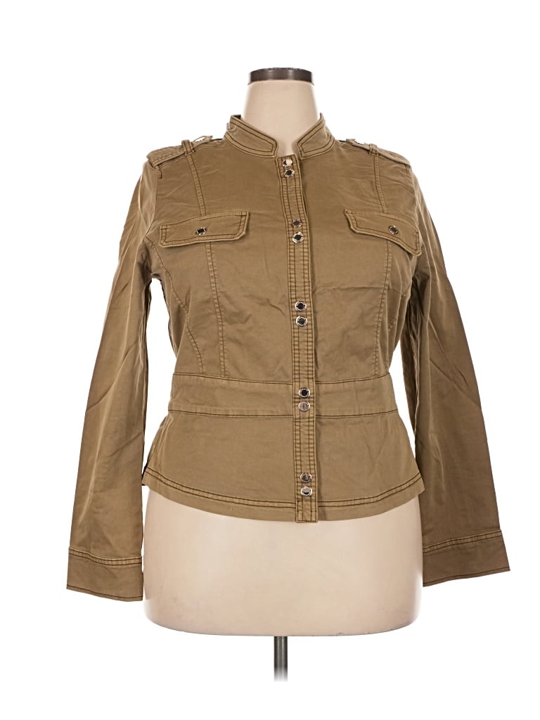 White House Black Market Jacket In Tan