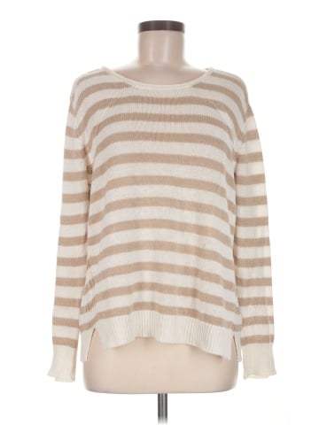 White + Warren Pullover Sweater (view 1)
