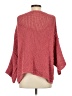 Free People Solid Red Pullover Sweater Size S - photo 2