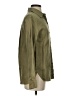 Athleta 100% Linen Solid Green Long Sleeve Button-Down Shirt Size XXS - photo 4