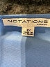 Notations Blue 3/4 Sleeve Top Size 3X - photo 8