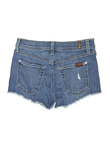 7 For All Mankind Denim Shorts (view 2)