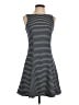 Gap Stripes Black Casual Dress Size 4 (petite) - photo 1