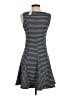 Gap Stripes Black Casual Dress Size 4 (petite) - photo 2