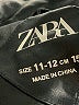 Zara Solid Black Snow Jacket Size 11 - 12 - photo 3