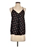 Soprano Black Sleeveless Blouse Size S - photo 1