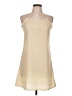 A'reve Solid Tan Casual Dress Size L - photo 1