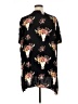 Angie 100% Rayon Black Kimono Size XL - photo 2