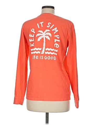 Life Is Good Long Sleeve T-Shirt (view 2)