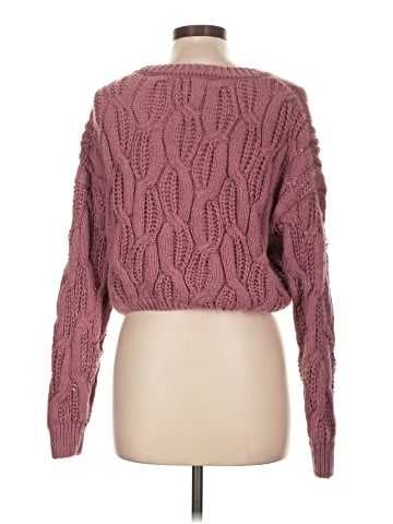 Pink Rose Pullover Sweater (view 2)