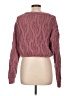 Pink Rose 100% Polyester Pink Pullover Sweater Size L - photo 2