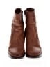 FRYE 100% Leather Brown Ankle Boots Size 8 - photo 2