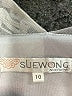 Sue Wong Silver Cocktail Dress Size 10 - photo 7