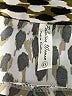 Perseption Concept Print Gold Short Sleeve Blouse Size 2X - photo 7