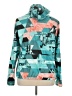 Reebok 100% Polyester Print Teal Windbreaker Size XL - photo 2
