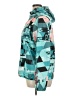 Reebok 100% Polyester Print Teal Windbreaker Size XL - photo 5