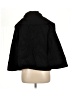 Zara 100% Lana Wool Black Wool Coat Size M - photo 2