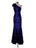 Xscape Blue Cocktail Dress Size 8 - photo 1
