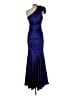 Xscape Blue Cocktail Dress Size 8 - photo 2