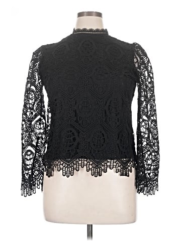 Ultra Pink 3/4 Sleeve Blouse (view 1)