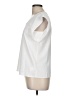 Express 100% Polyester White Short Sleeve Top Size M - photo 5