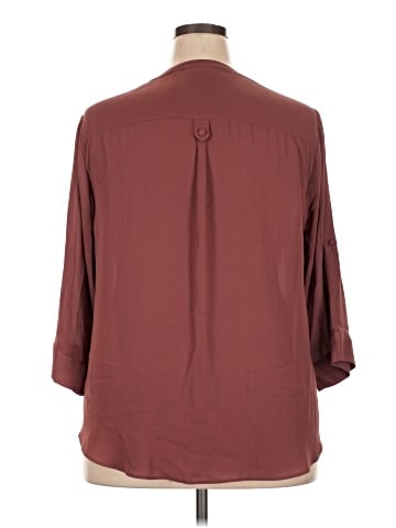 Torrid 3/4 Sleeve Blouse (view 2)