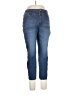 d.jeans Solid Blue Jeans Size 14 - photo 1